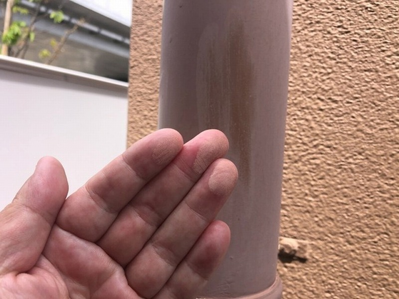 竪樋のチョーキング現象