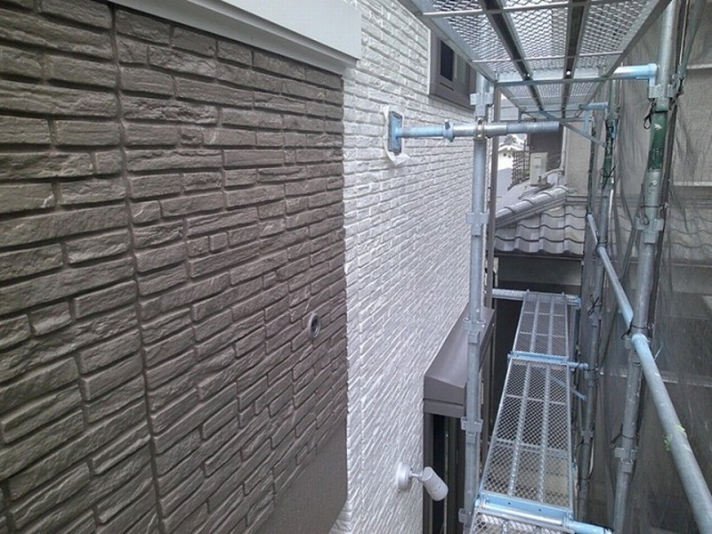 ツートンカラーのダインコンクリート