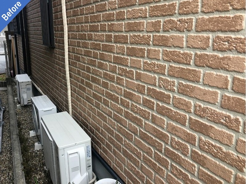 外壁塗装前のサイディング