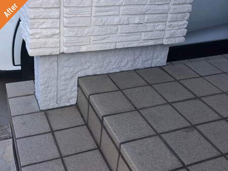 外壁塗装後の基礎