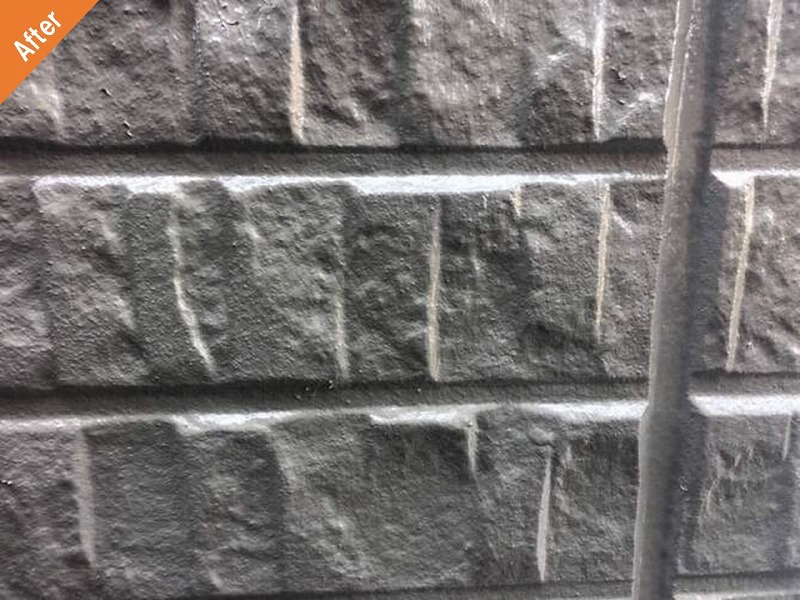 外壁塗装後の積水ハウスの窯業系サイディング