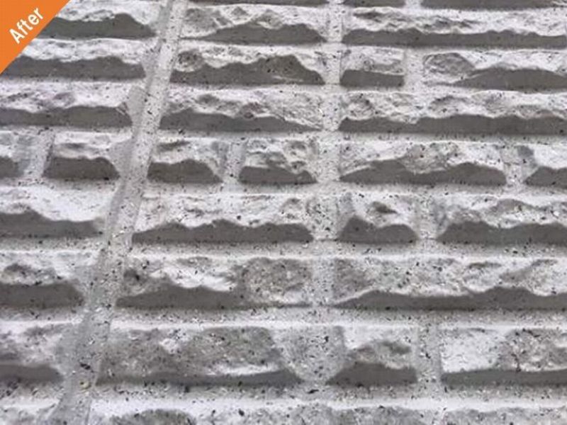 ミサワホームのPALCに吹き付け多彩模様仕上げで施工