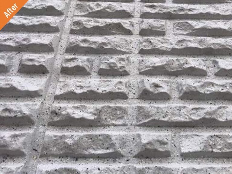 ミサワホームのPALCの吹き付け多彩模様仕上げ