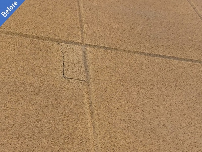 外壁塗装前のALCの浮き