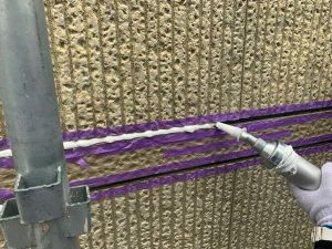 目地コーキング工事