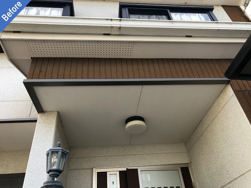 外壁塗装前の軒天