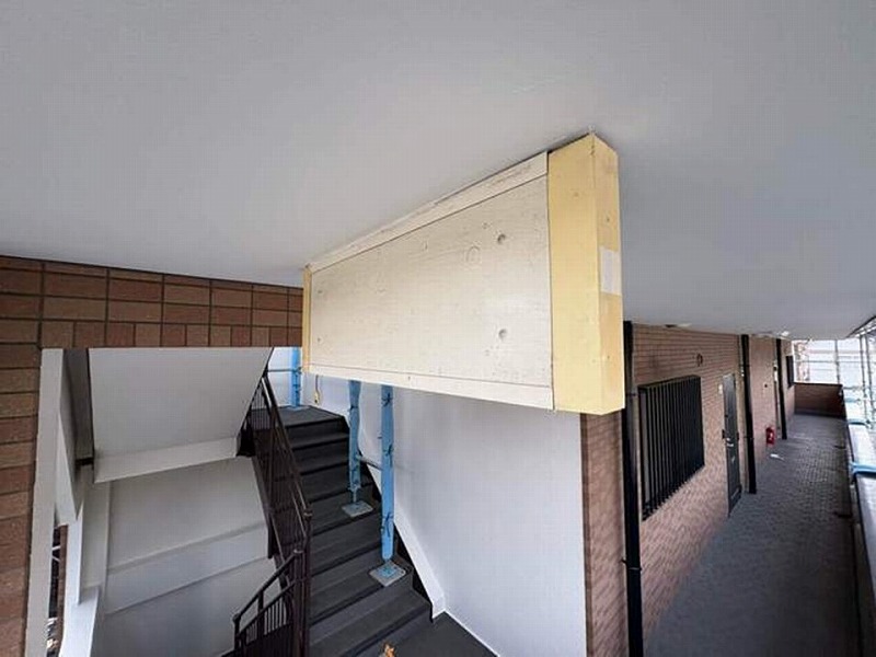 共用部の清掃完了