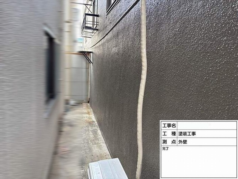 マンションの外壁塗装完了