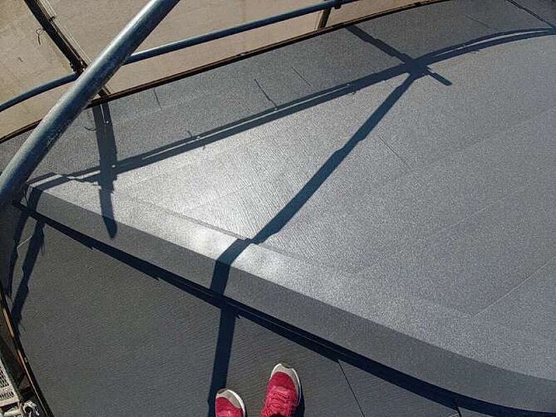 屋根カバー工法後の最終点検