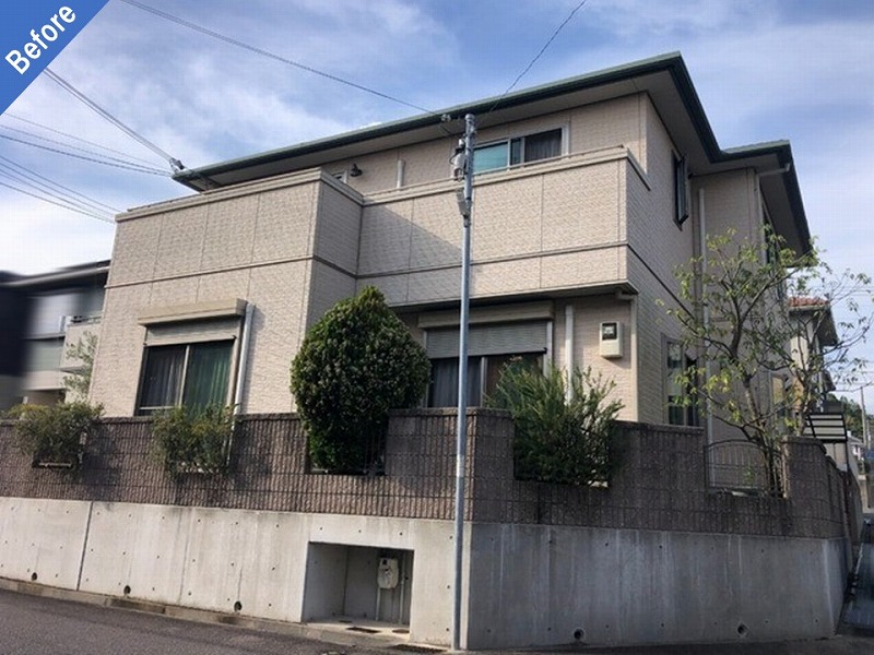 外壁塗装前の積水ハウス