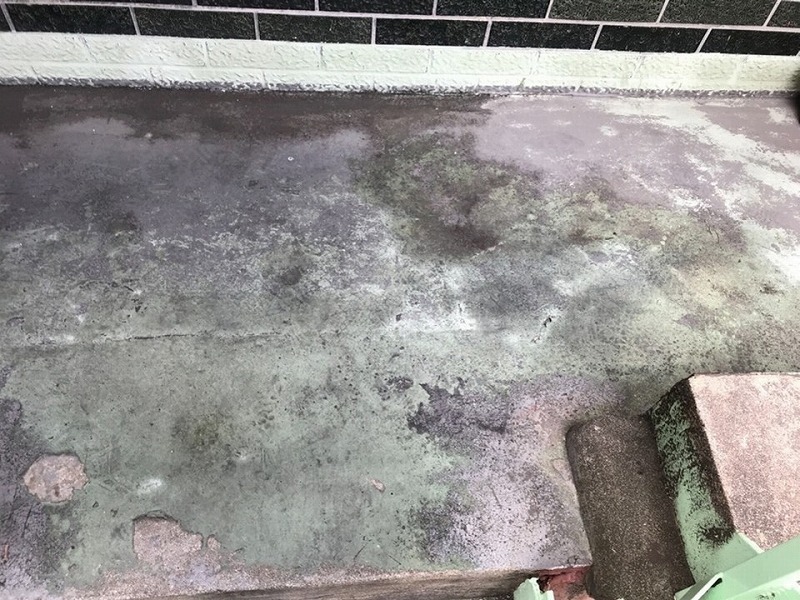 ベランダの調査