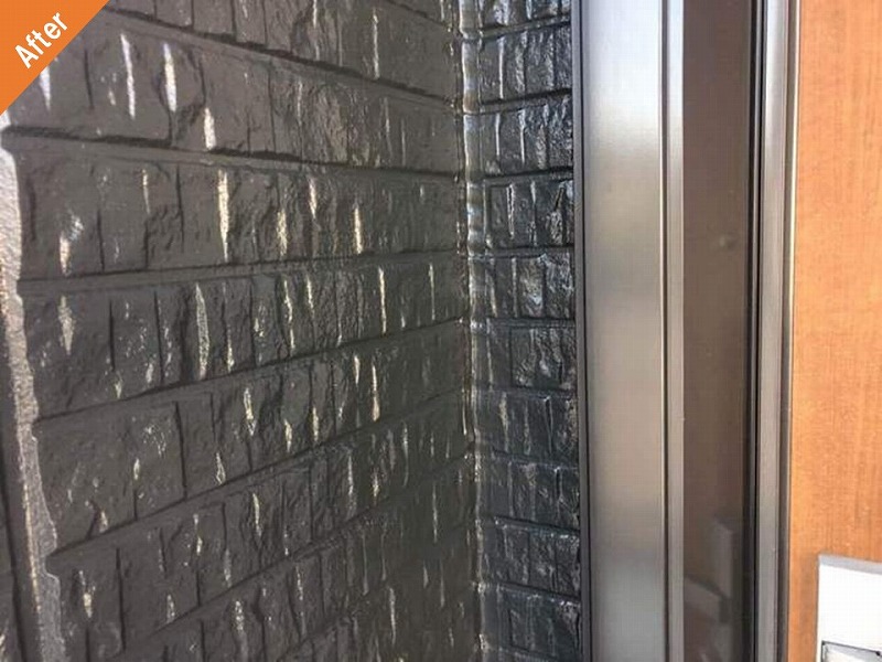 外壁塗装後のコーキング