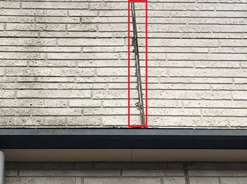 タマホームメンテナンスが必要な外壁の症状 コーキングの劣化