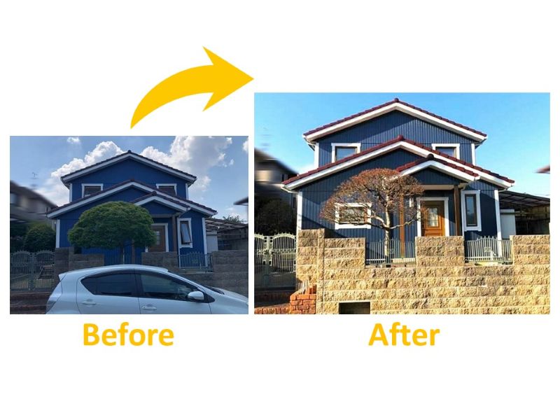 スウェーデンハウススの施工事例（ビフォーアフター）