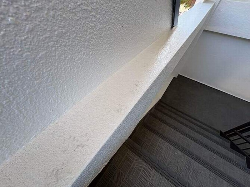 共用部の外壁の汚れ