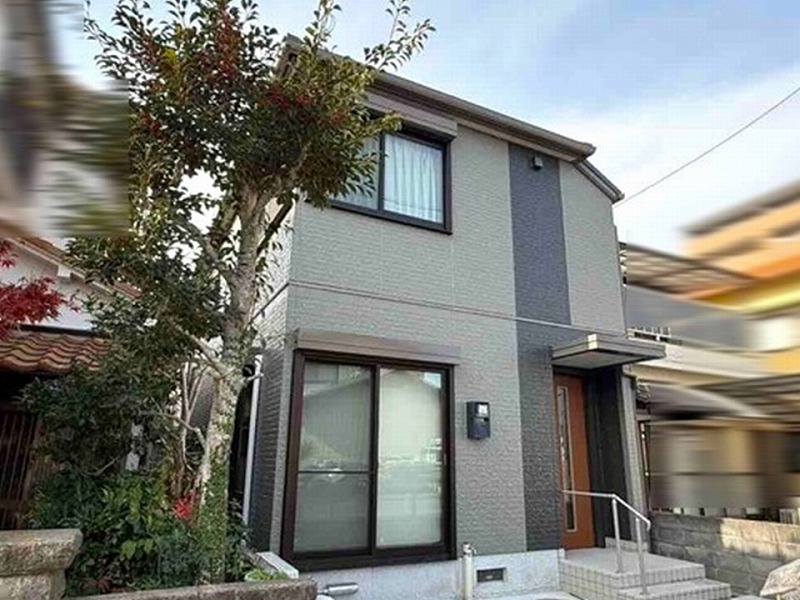 明石市の屋根カバー工法・外壁塗装工事完工