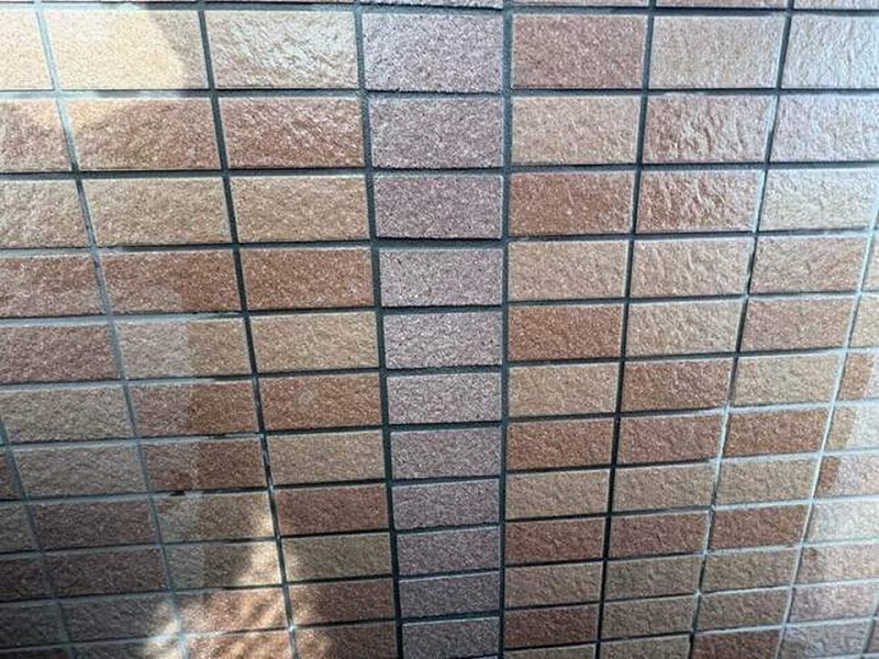 タイルの補修工事完了