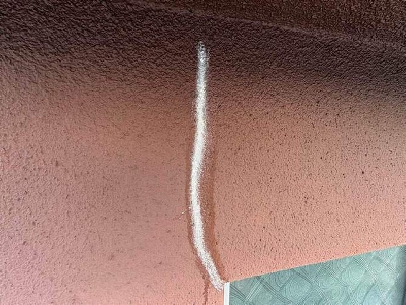 ひび割れ補修完了