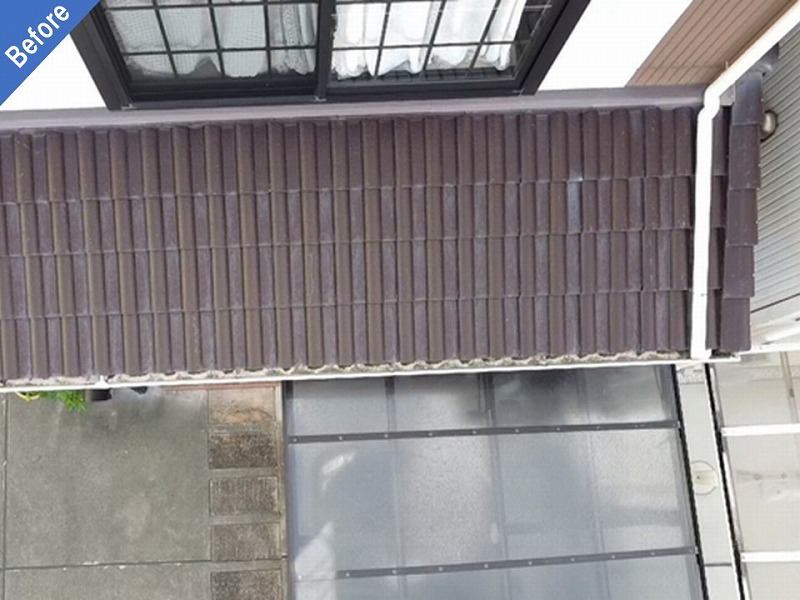 屋根塗装前の下屋根