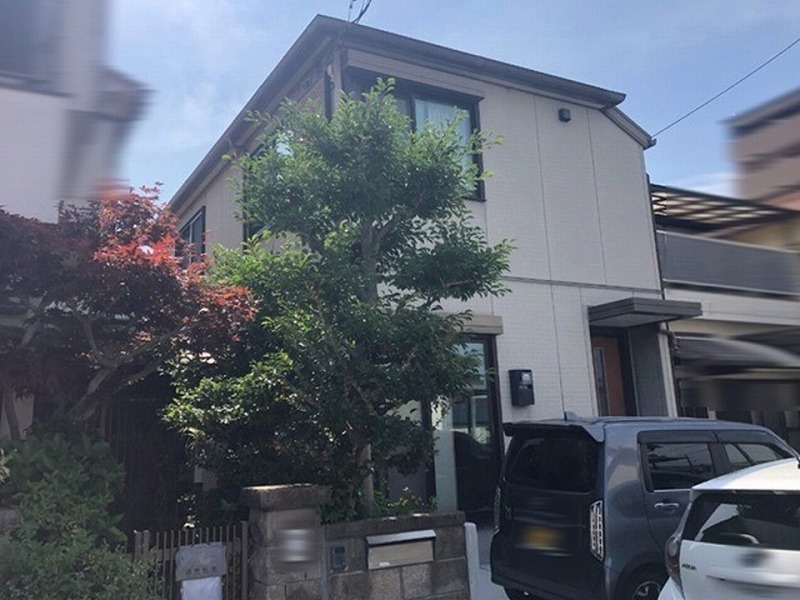 兵庫県明石市の塗装工事の現地調査に伺ったの積水ハウス