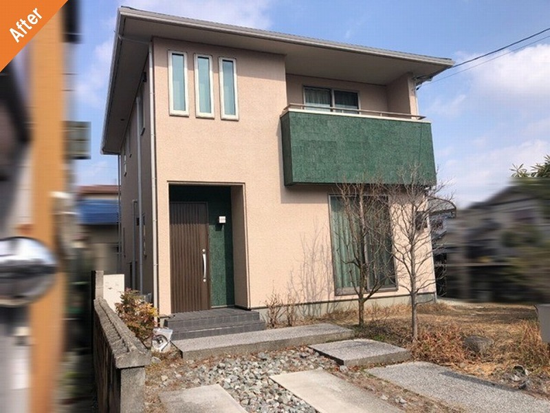 外壁塗装後の住友林業の住宅