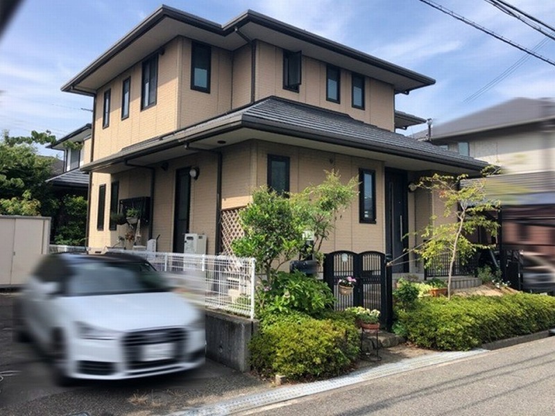 外壁塗装の現地調査にうかがった貝塚市の積水ハウス