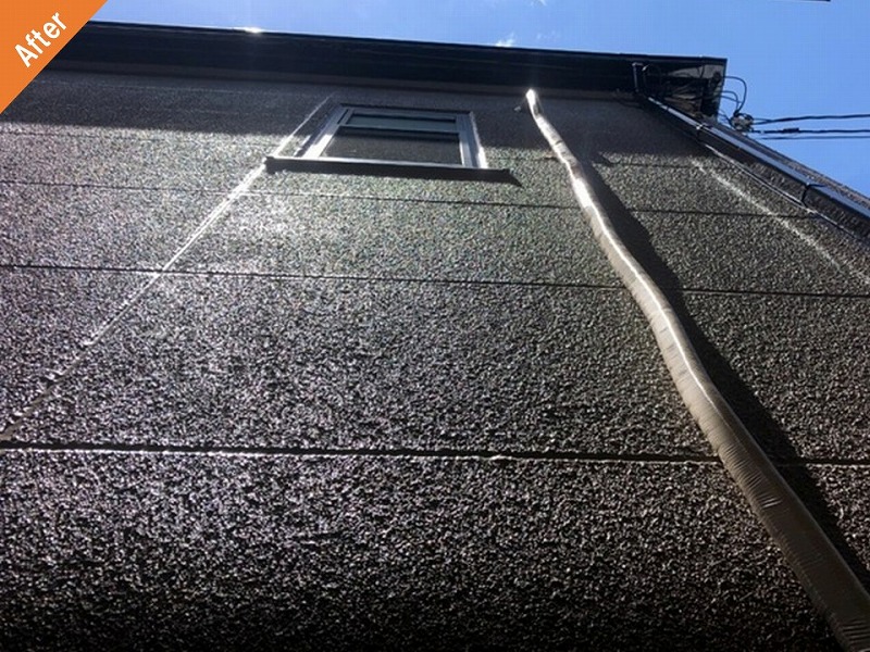 外壁塗装後のALC外壁