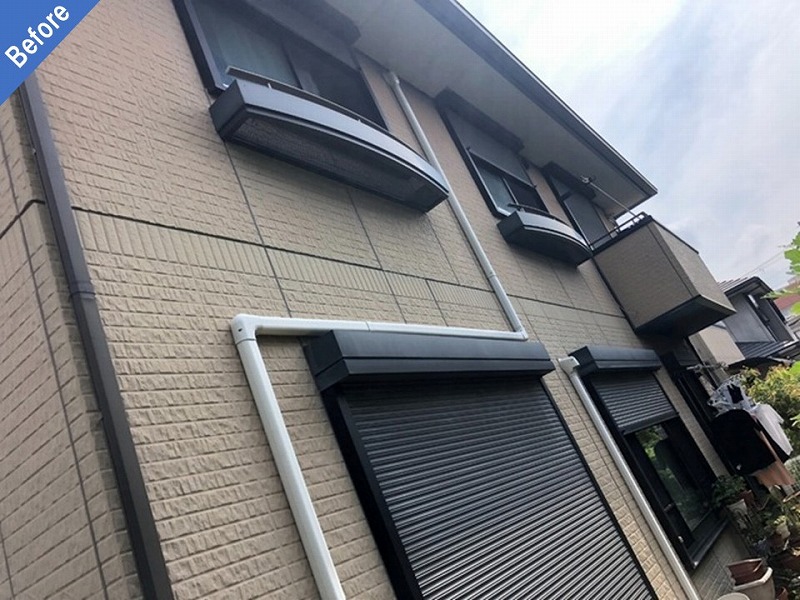 外壁塗装前の積水ハウスの窯業系サイディング