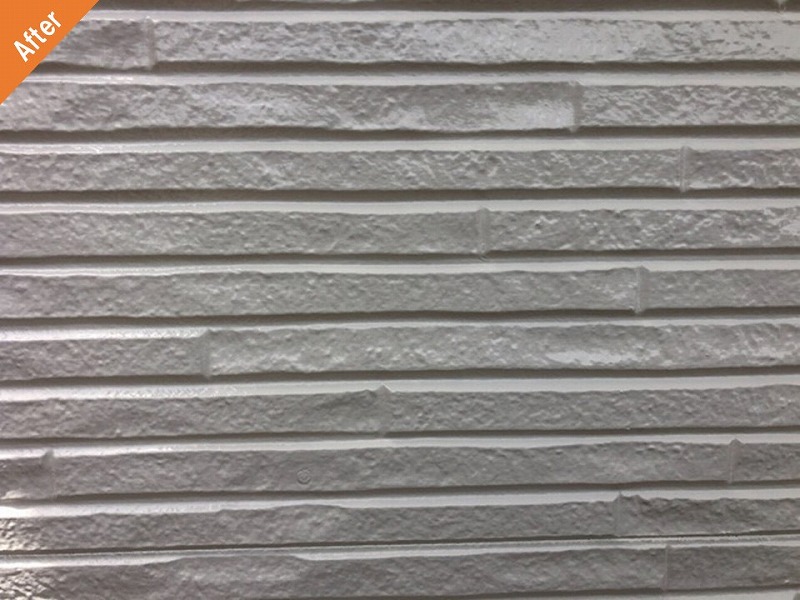 外壁塗装後の難付着サイディング