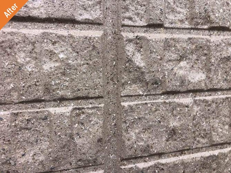 外壁塗装後の目地