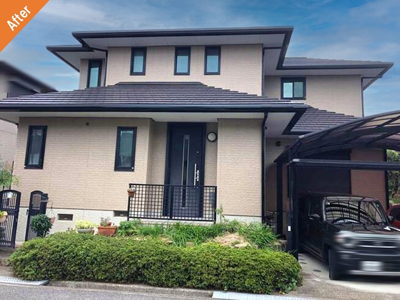 外壁塗装後の積水ハウス
