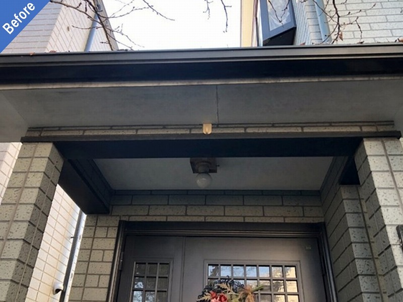 外壁塗装前の軒天