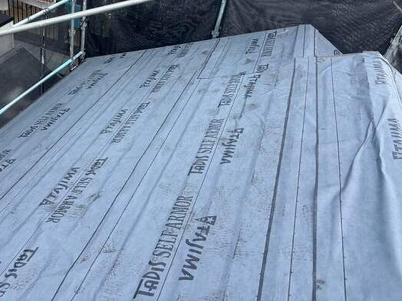 ルーフィング敷設