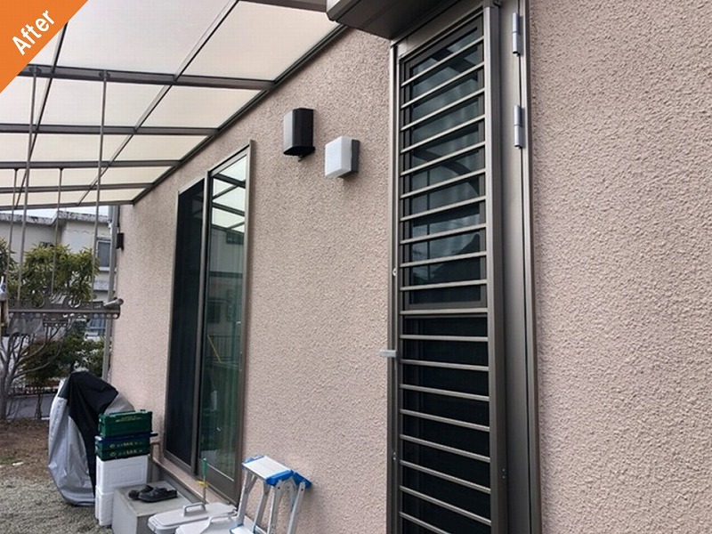 塗装後の住友林業の外壁