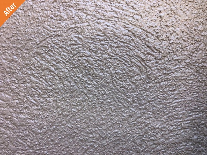 外壁塗装後のジョリパット仕上げのALC