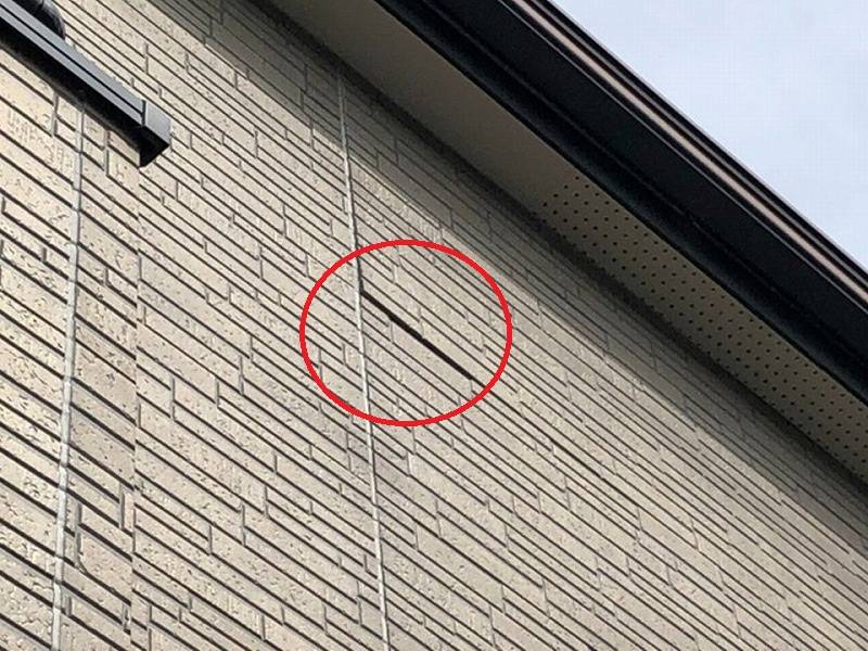 メンテナンスが必要なアイダ設計の外壁に見られる主な劣化症状 釘部分の劣化