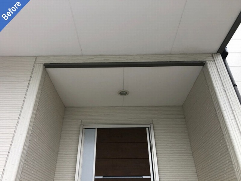 外壁塗装前の軒天