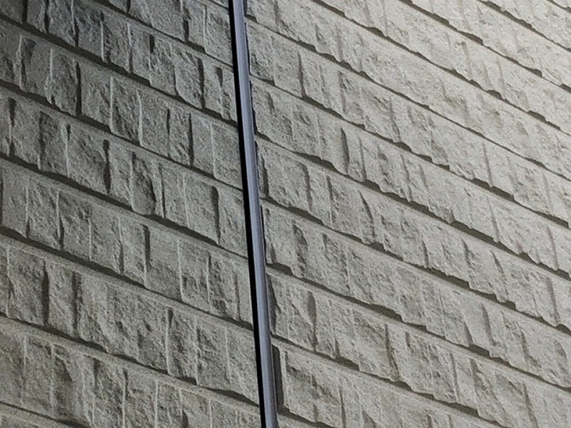 目地から浮いたガスケット