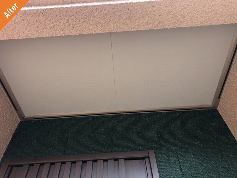 外壁塗装後の軒天