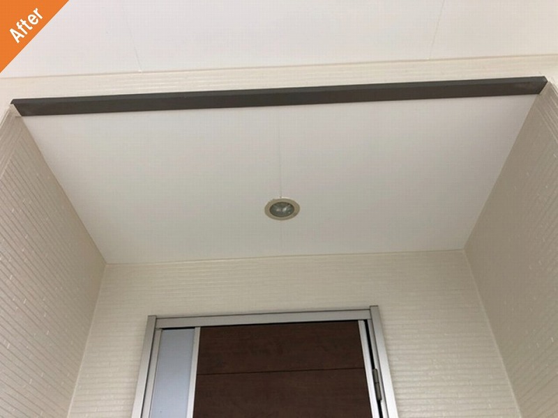 外壁塗装後の軒天