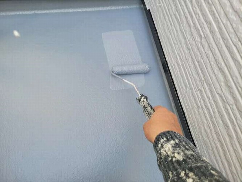 アイダ設計メンテナンス ベランダトップコート再塗装