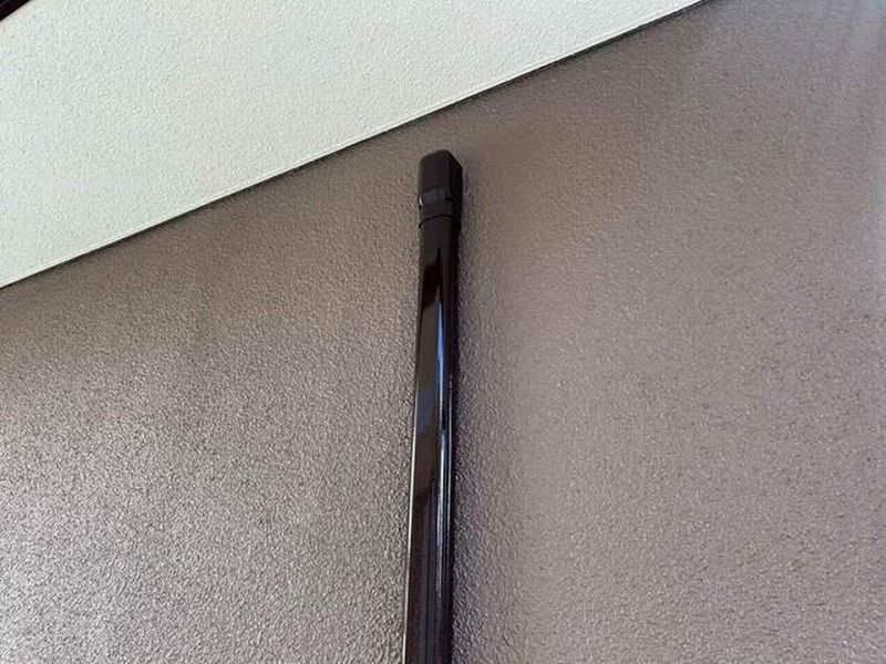 塗装後のスリムダクト