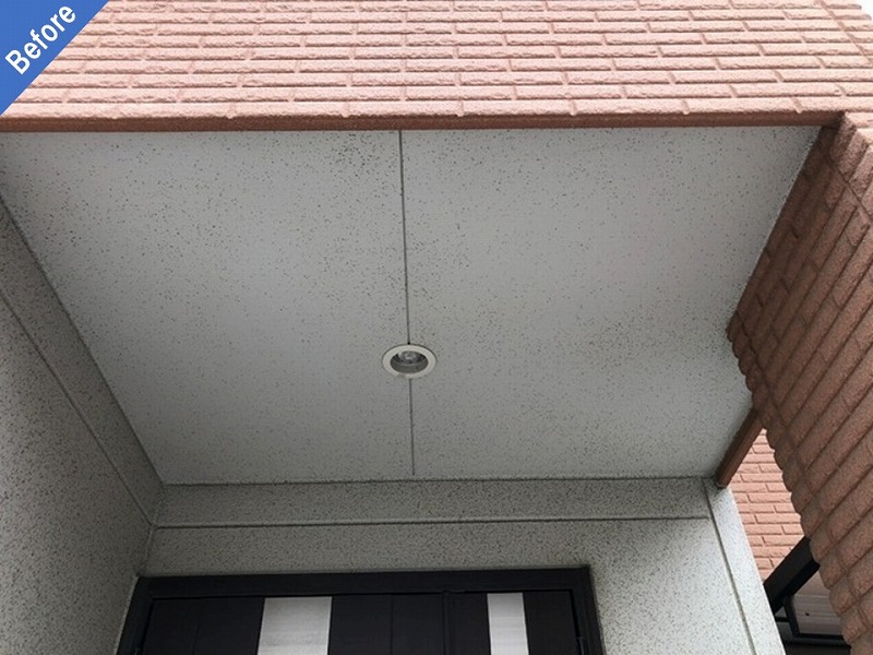 外壁塗装前の軒天