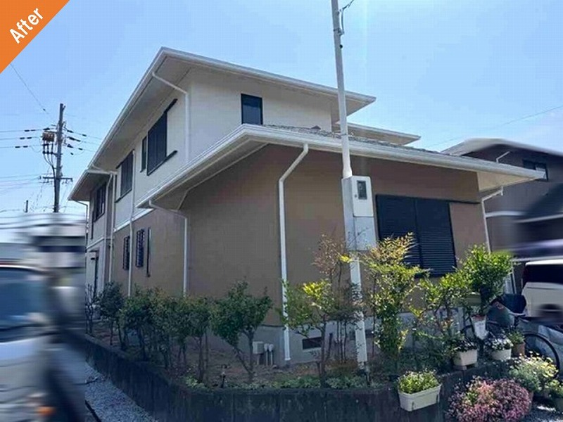 外壁塗装後の大和ハウス
