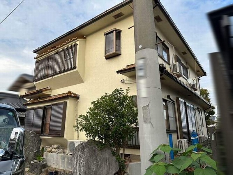 堺市南区の外壁塗装工事完工