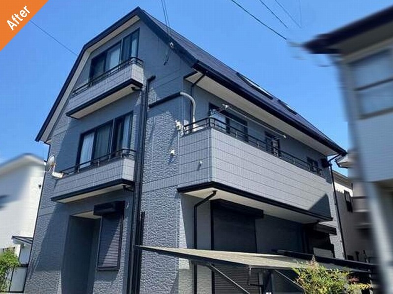 大和郡山市の外壁塗装後の大和ハウス