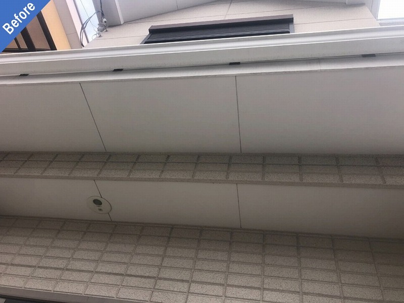 外壁塗装前の軒天
