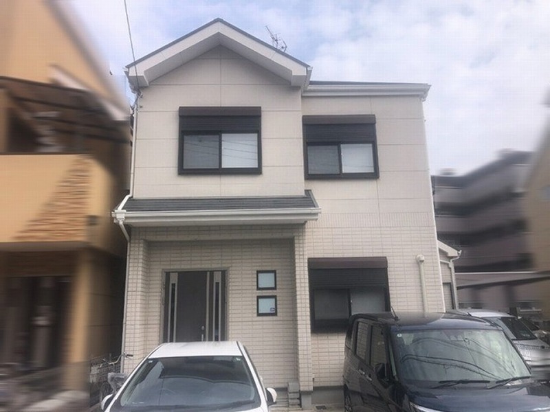 藤井寺市の塗装工事の現地調査に伺った住宅