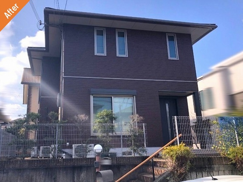 外壁塗装後の積水ハウス
