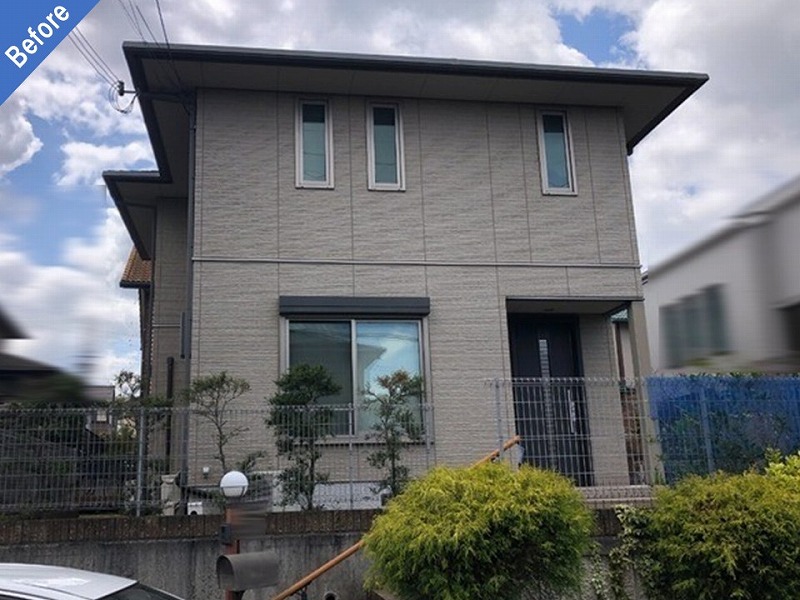 外壁塗装前の積水ハウス